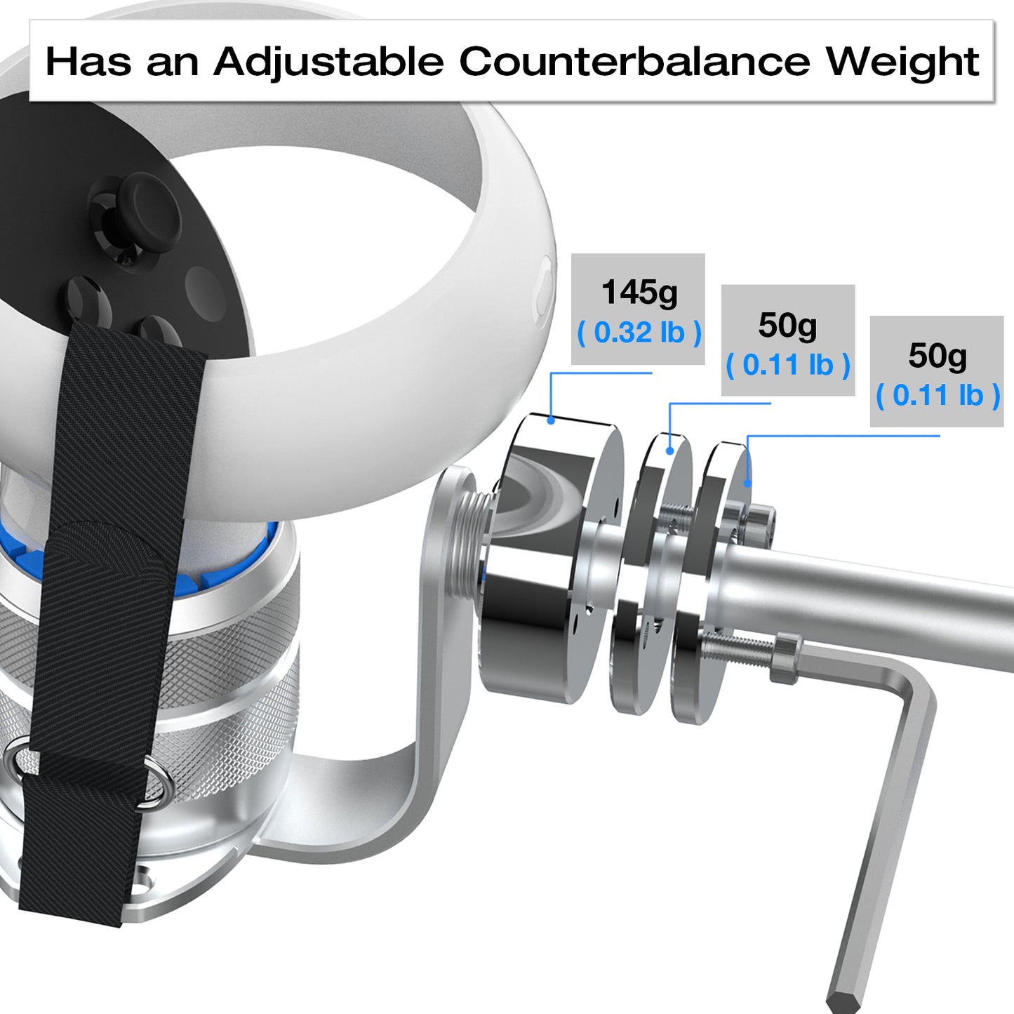 Weighted Golf Club Attachment for Meta Quest 3& Quest 3S | All new 90 DEGREE VERSION-Y13S