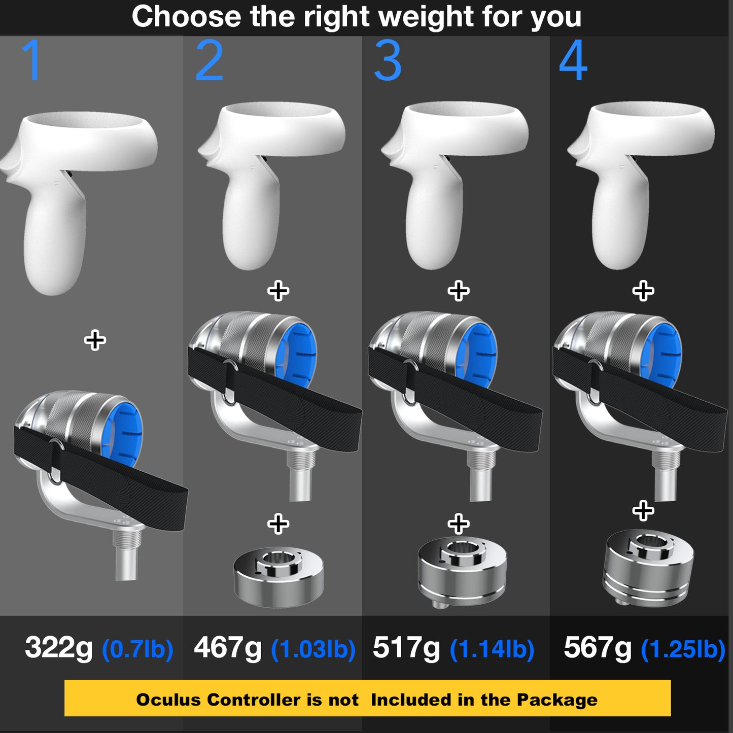 Weighted Golf Club Attachment for Meta Quest 3& Quest 3S | All new 90 DEGREE VERSION-Y13S
