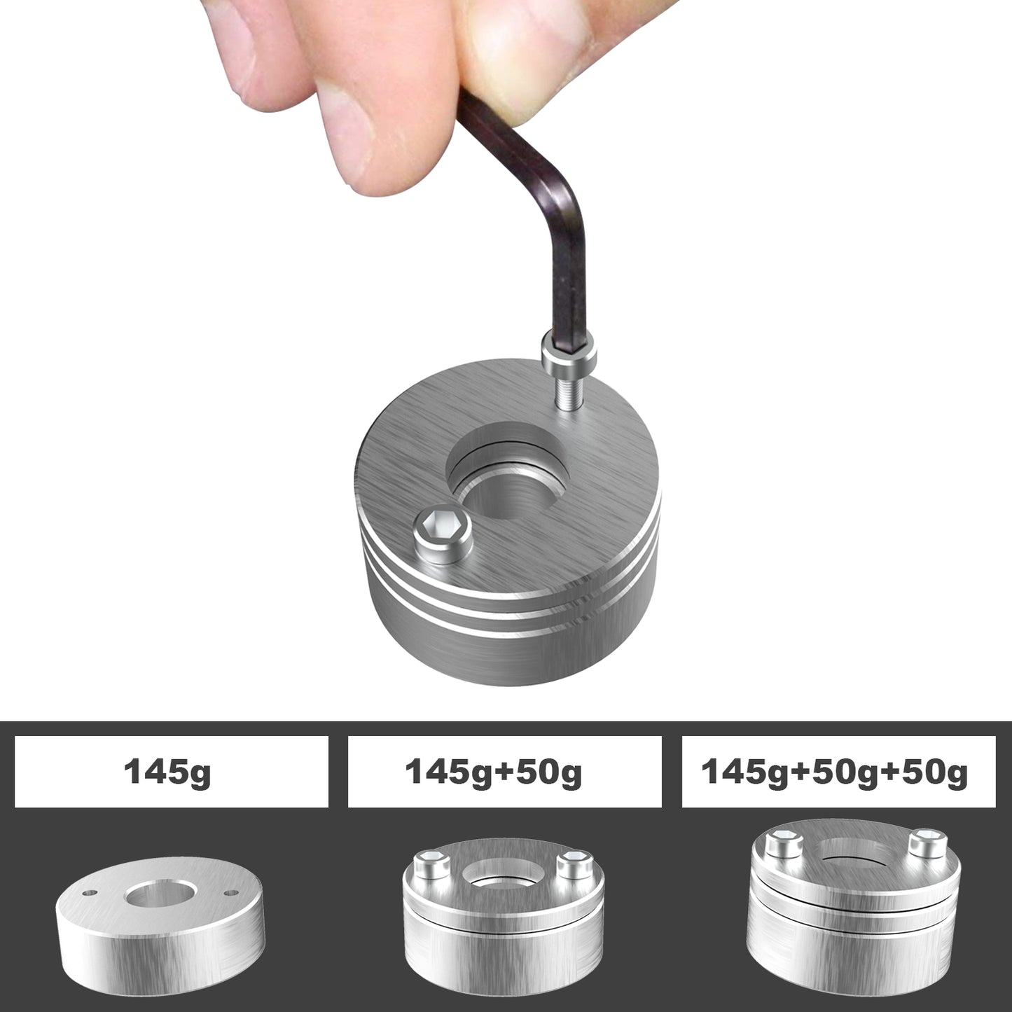 Adjustable Metal Weight for YEZRO Y11 Oculus Quest Golf Club Attachment