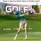 26” Golf Club Attachment for Meta Quest 3S/3& Quest 2 - Adjustable Weighted 90 Degree | Right & Left