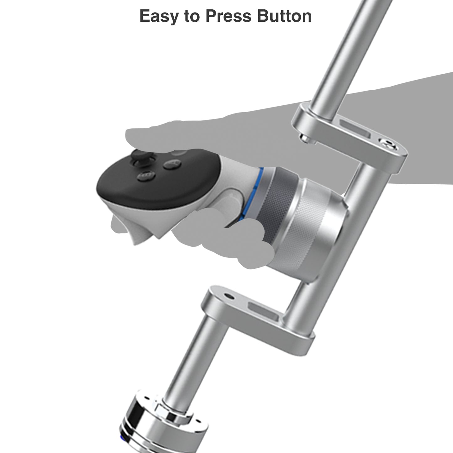 YEZRO Y28 |  27” & 19” Dual Length Golf Club Attachment, Compatible with Quest 2, 3/3s, and Pro Fits Left & Right Controllers